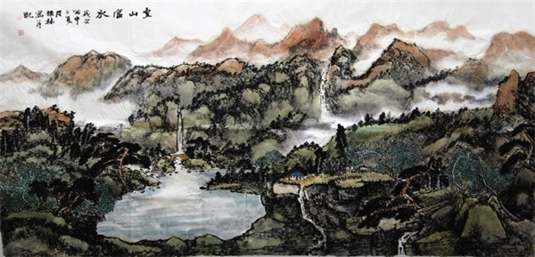 抒怀十九大·文艺赞雄安：画家张林